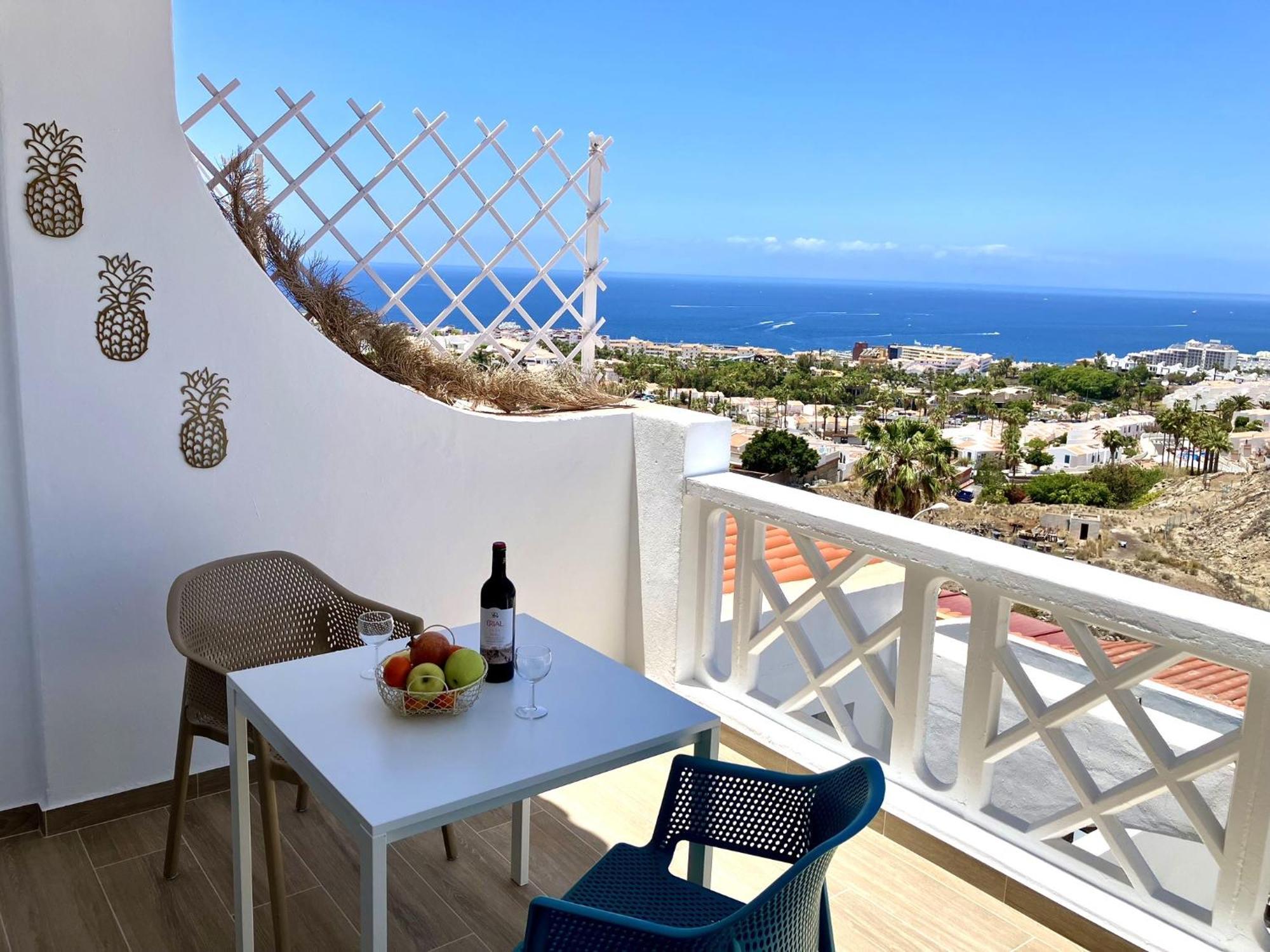 Costa Adeje - Modern Apartment With Terrace Views Of Ocean & Sunset Exterior foto