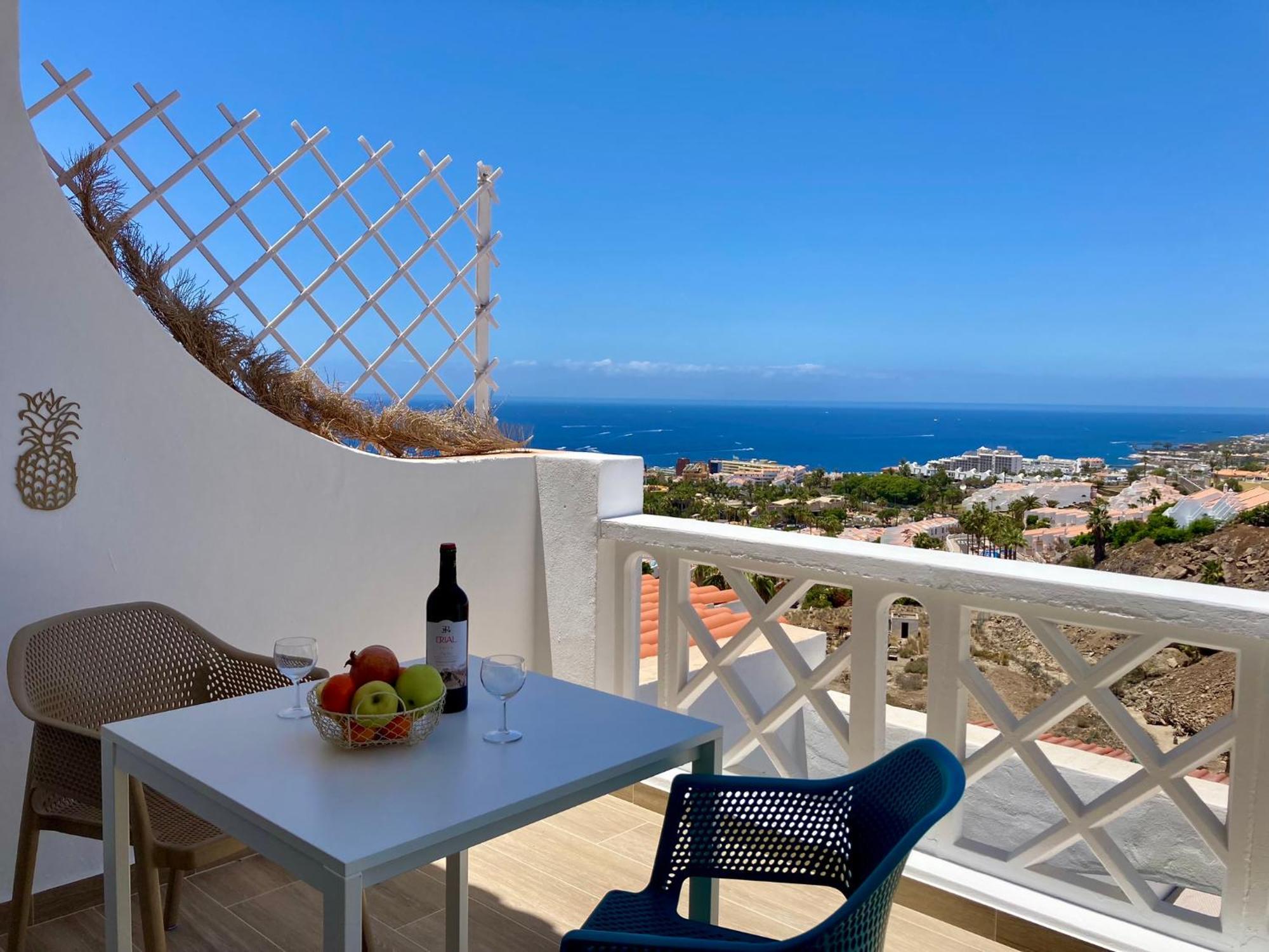Costa Adeje - Modern Apartment With Terrace Views Of Ocean & Sunset Exterior foto